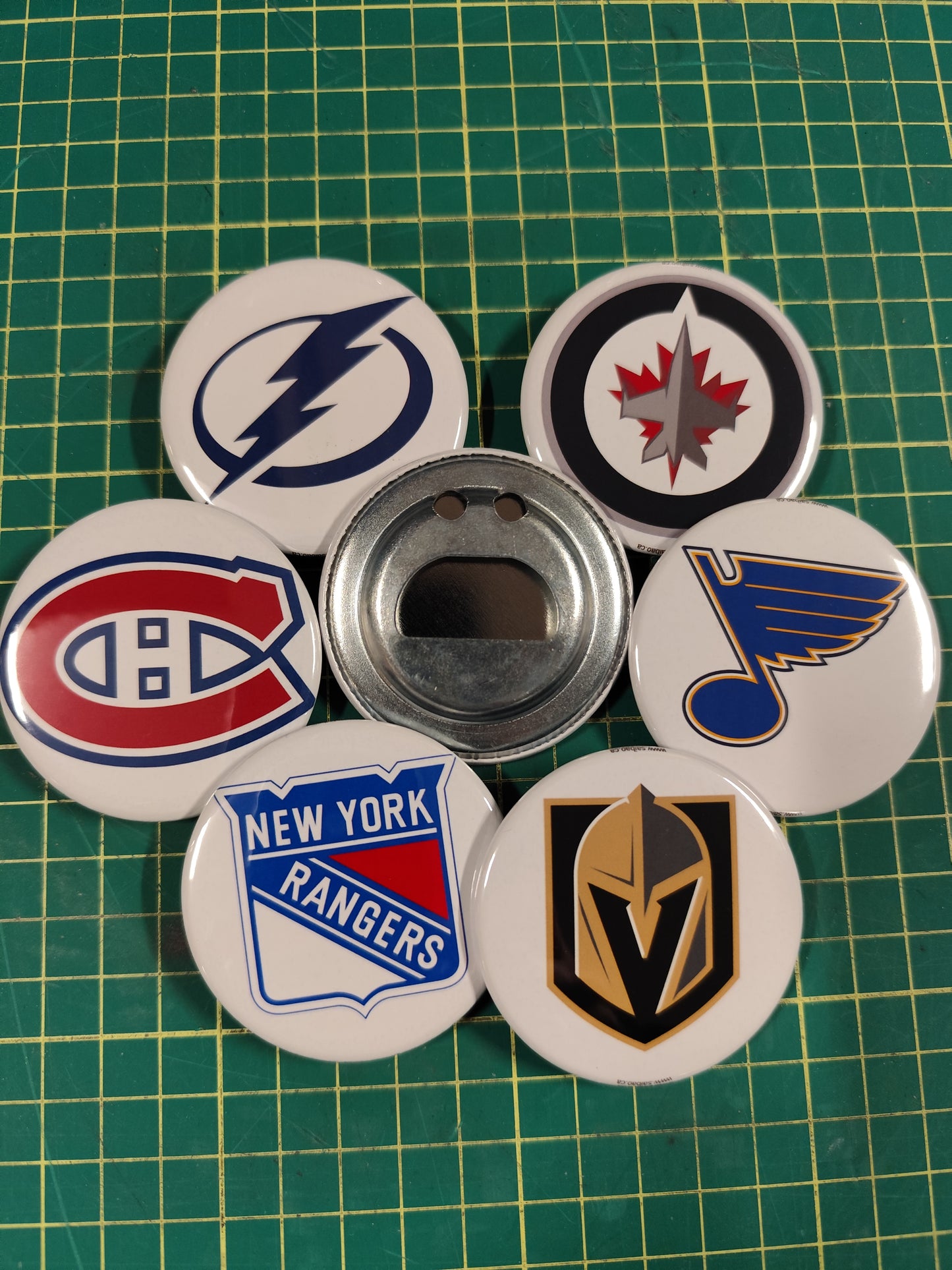 Photo Metal Bottle Opener (Set of 9)