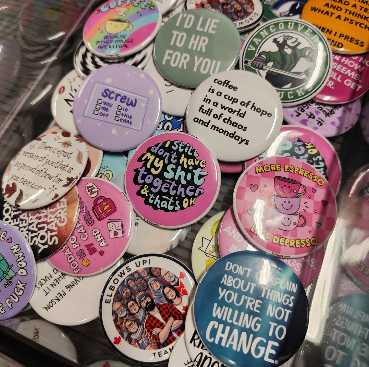 2.25" Photo Pins (Set of 9)