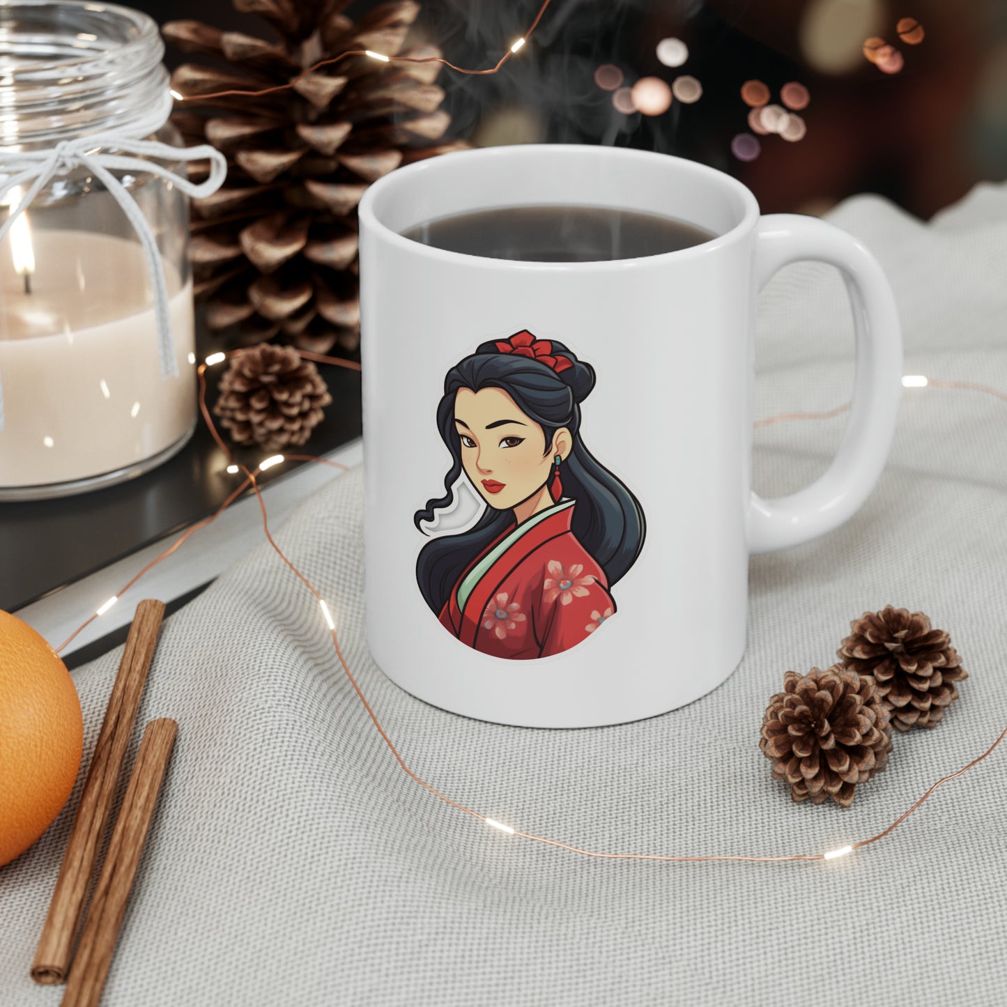 "Just a Chinatown Girl" Ceramic Mug 11oz