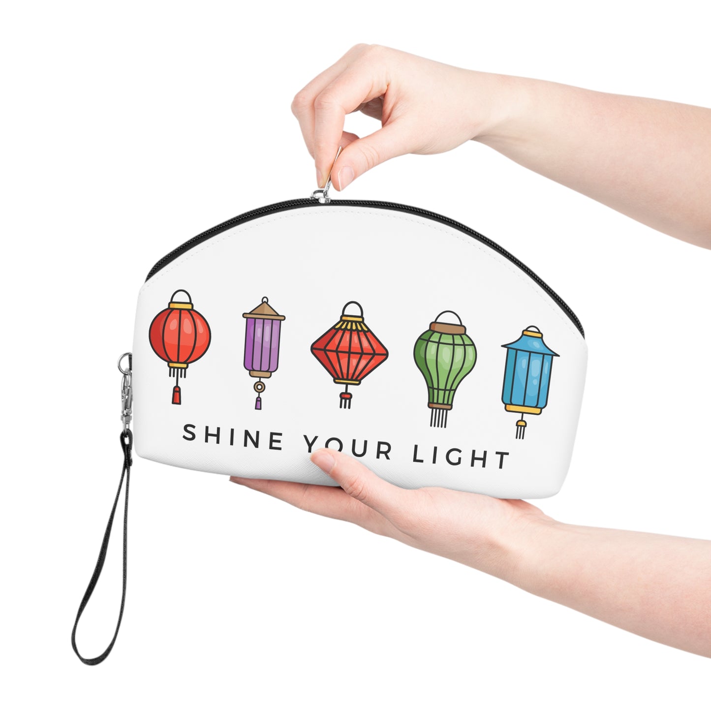 "Let Your Light Shine" Makeup Bag