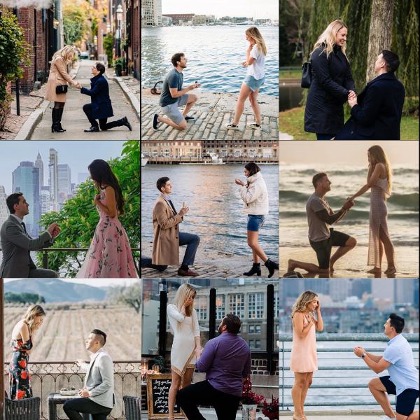 Personalized 2" x 2" Square Custom Photo Magnets (Set of 9)