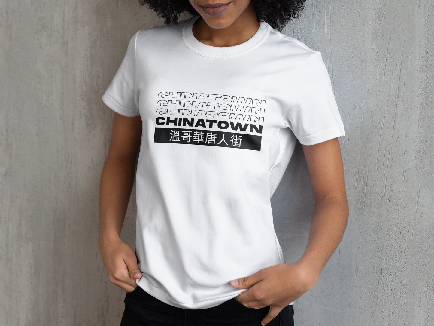 Vancouver's Chinatown - Unisex Ultra White Cotton Tee