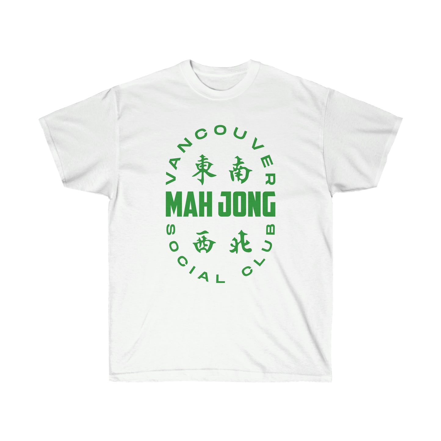 Vancouver Mah Jong Social Club Unisex Ultra Cotton Tee