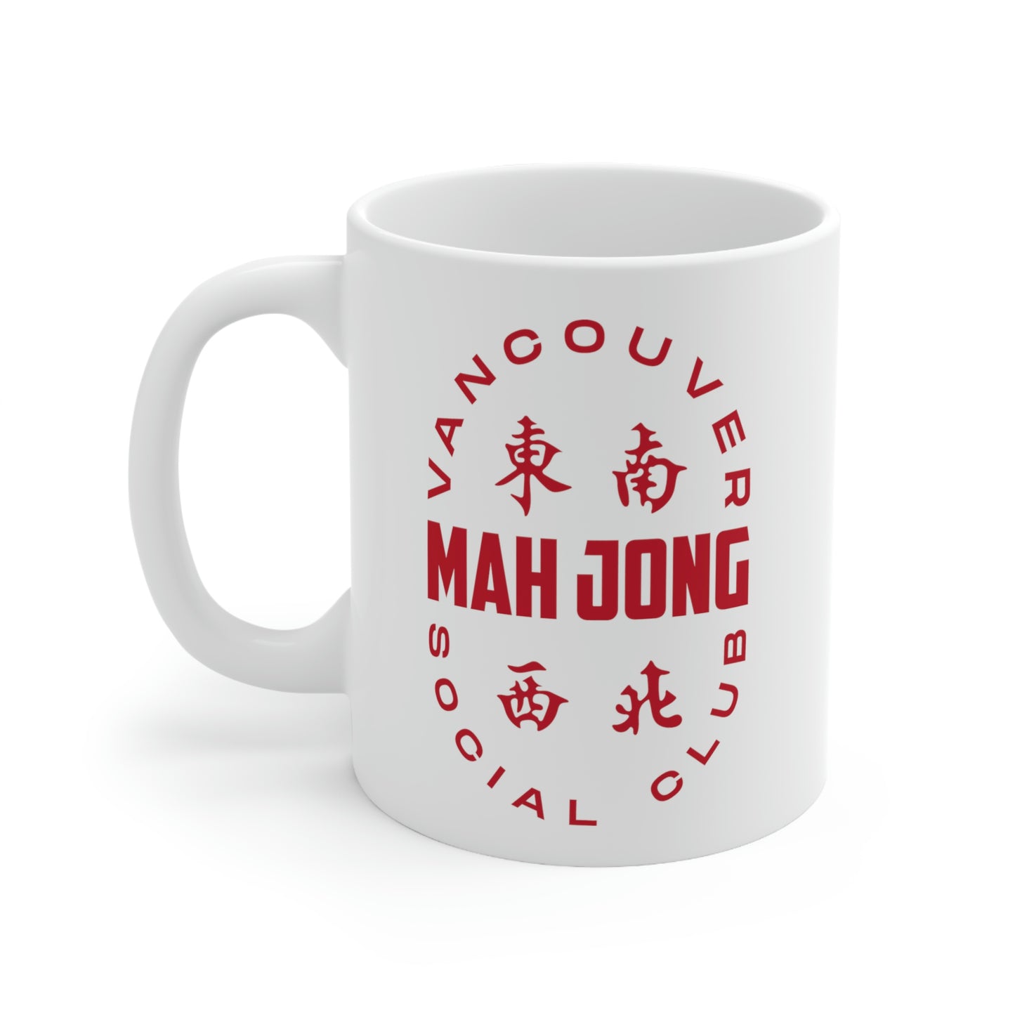 Vancouver Mah Jong Social Club Ceramic Mug 11oz