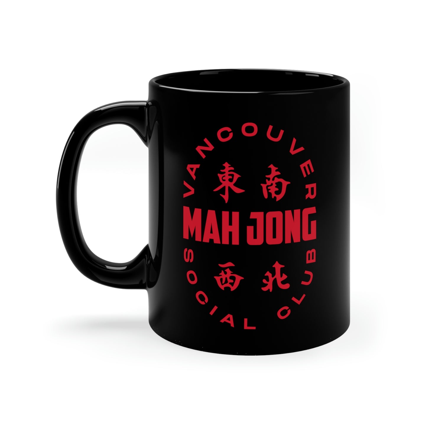 Vancouver Mah Jong Social Club Ceramic Mug 11oz