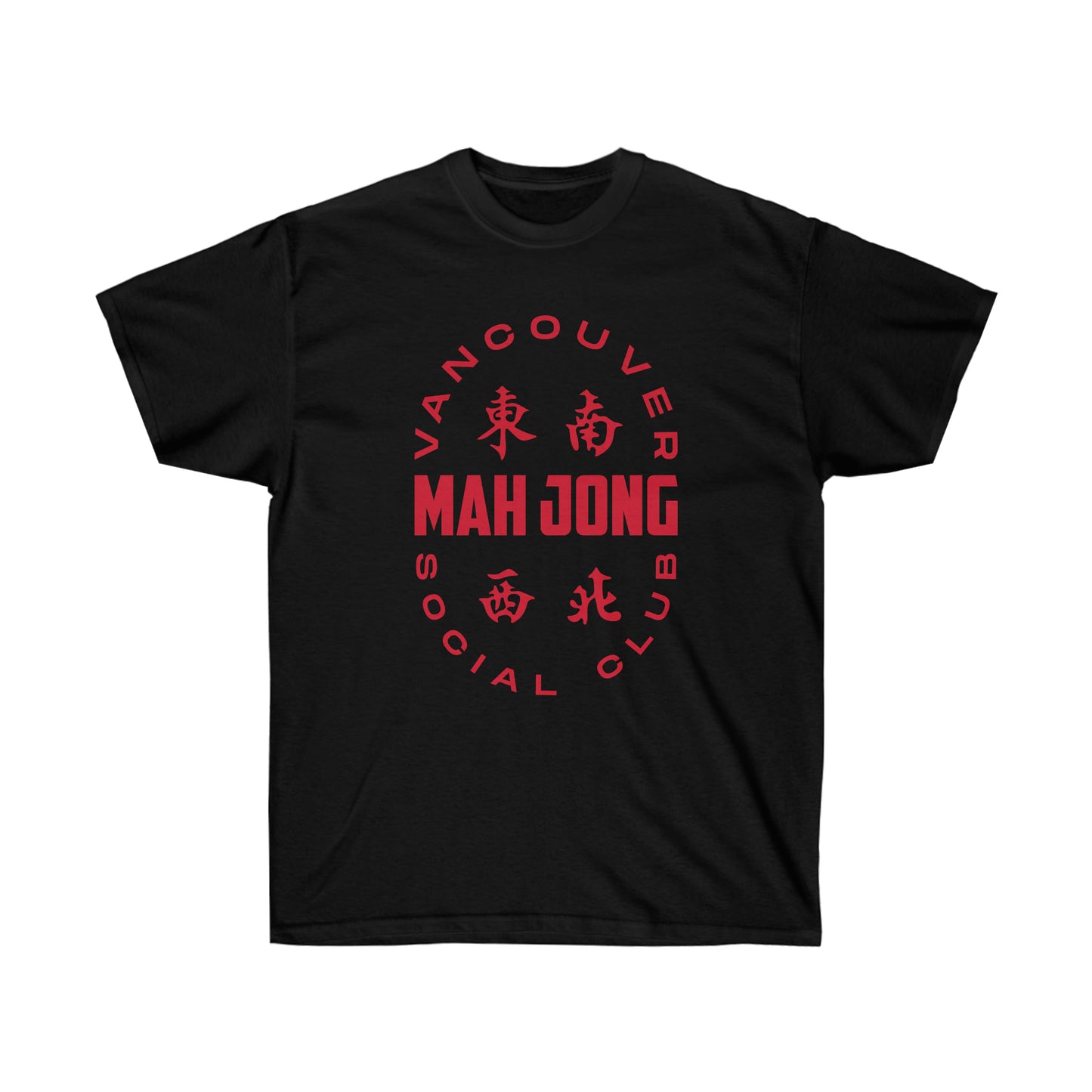 Vancouver Mah Jong Social Club Unisex Ultra Cotton Tee